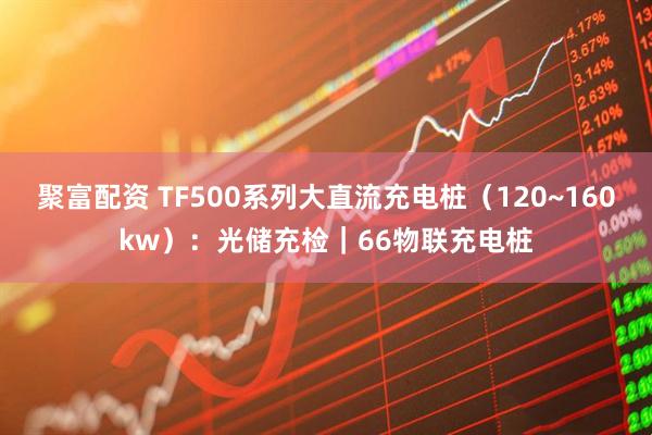 聚富配资 TF500系列大直流充电桩（120~160kw）：光储充检｜66物联充电桩